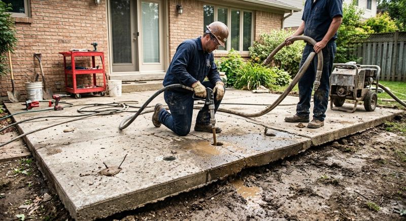 Concrete Leveling in Columbus, OH