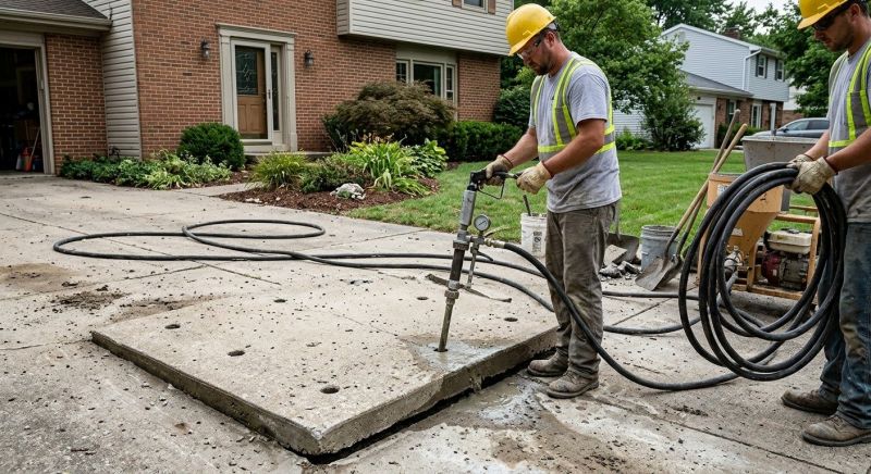 Concrete Mudjacking in Miami Dade County, FL