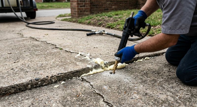 Concrete Poly Jacking in Denver, CO