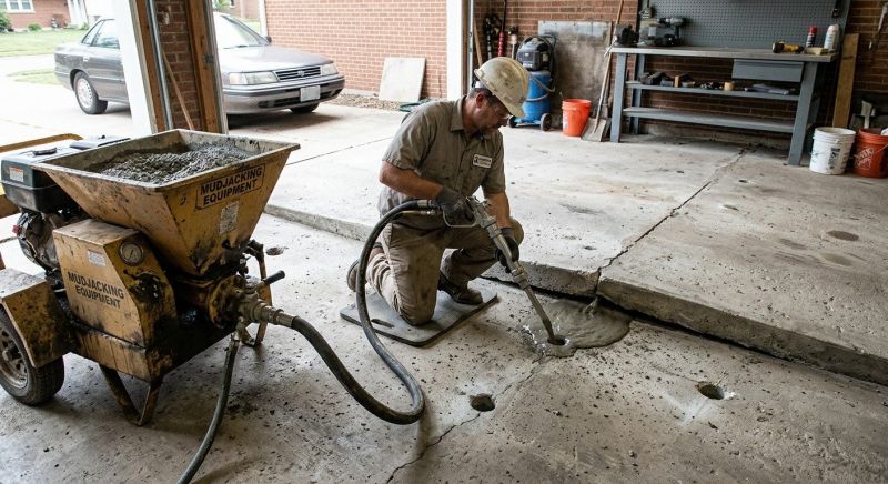 Concrete Poly Jacking in Columbus, OH