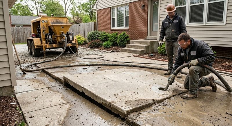 Poly Lifting in West Des Moines, IA