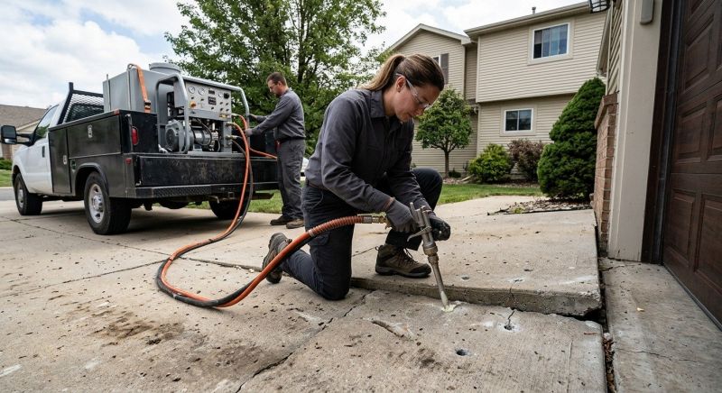 Polyjacking Service in Des Moines, IA