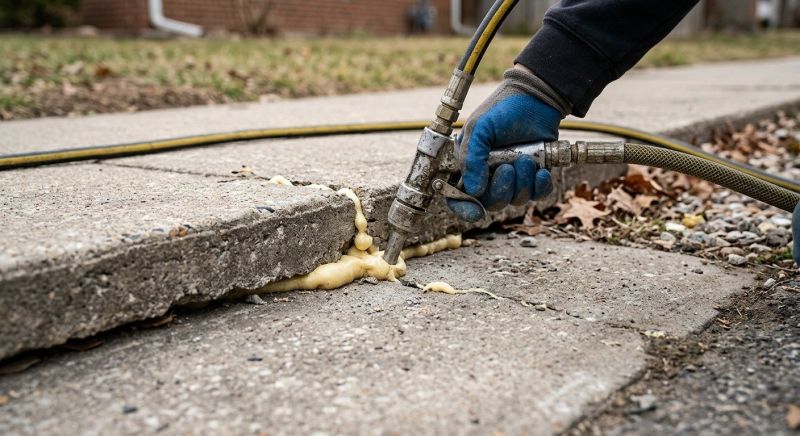 Slab Jacking in Columbus, OH