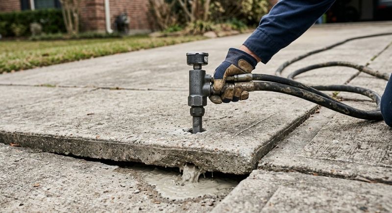 Slab Jacking in Columbus, OH