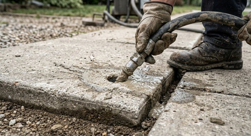 Slab Mudjacking in West Des Moines, IA