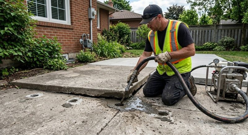 Slab Mudjacking in West Des Moines, IA
